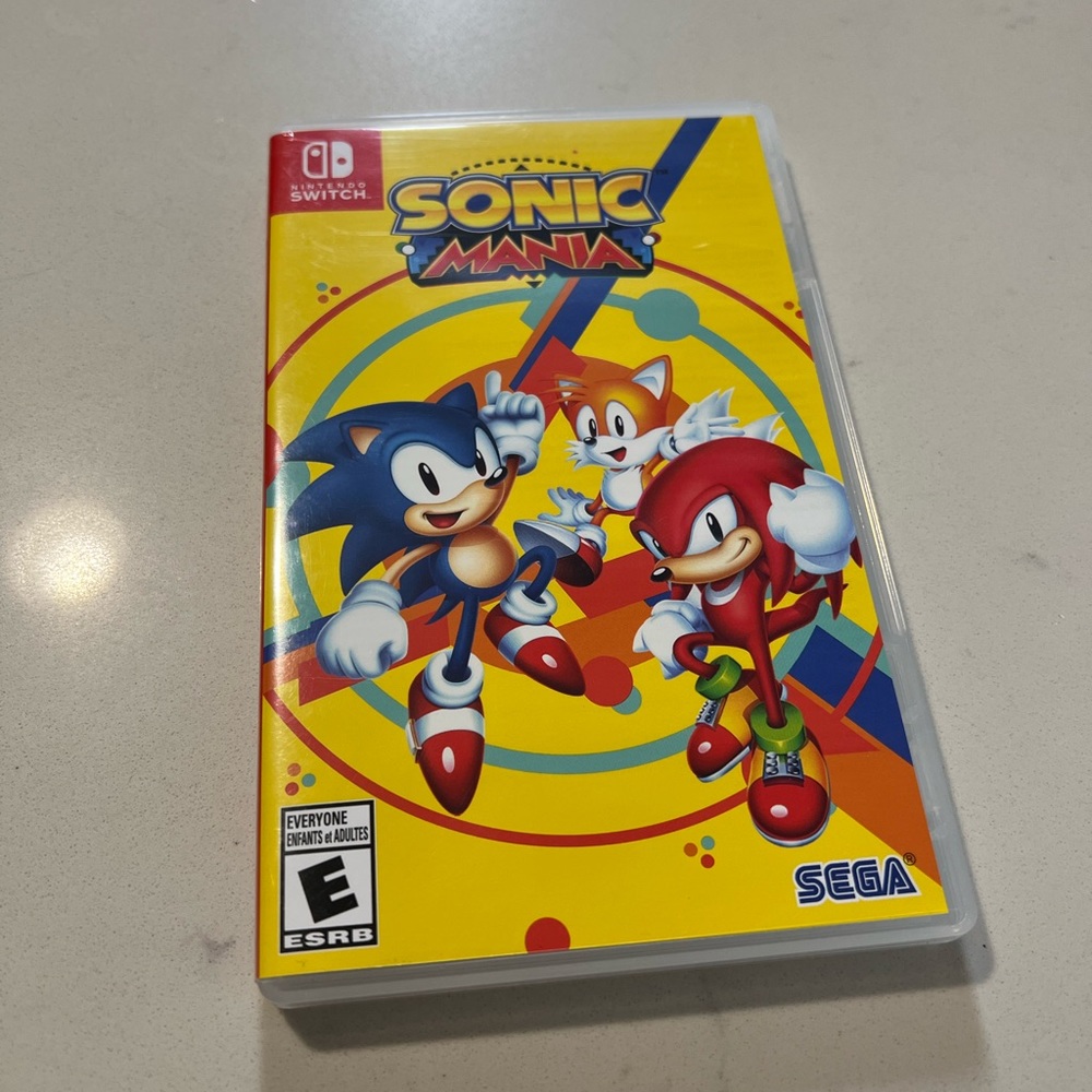 Sonic Mania Switch Game